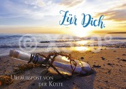 Postkarte Urlaubspost von der Küste 