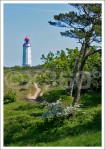 Postkarte Leuchtturm Hiddensee 