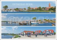 Postkarte Ostseebad Rerik 3 Panoramen 