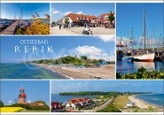 Postkarte Ostseebad Rerik Mischkarte 