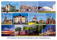 Postkarte Ostseebad Kühlungsborn und Umgebung 