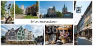 XL-Postkarte Erfurt Impressionen 