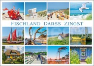 Postkarte Fischland - Darß - Zingst 