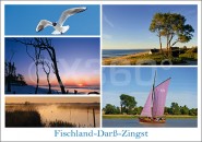 Postkarte Fischland - Darß - Zingst 