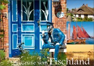 Postkarte Grüße vom Fischland 