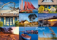 Postkarte Halbinsel Fischland Darß Zingst 