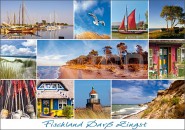 Postkarte Halbinsel Fischland Darß Zingst 