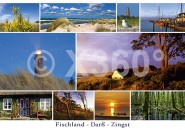 Postkarte Fischland Darß Zingst 