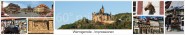 Panoramapostkarte Wernigerode Impressionen 