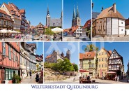 Postkarte Welterbestadt Quedlinburg 