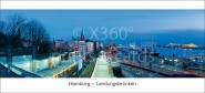 XL-Postkarte U3 Landungsbrücken 