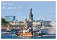 Postkarte Hafen Hamburg 
