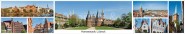 Panoramapostkarte Lübeck Impressionen 