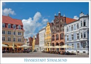 Postkarte Hansestadt Stralsund 