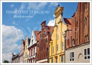 Postkarte Weltkulturerbe Hansestadt Stralsund 
