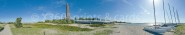 Panoramapostkarte Laboe 