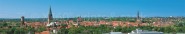 Panoramapostkarte Lüneburg Stadtpanorama 