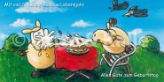 XL-Postkarte Lotte & Kalle Alles Gute zum Geburtstag 