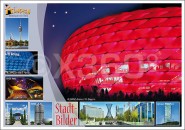 Postkarte Stadtbilder Modern 