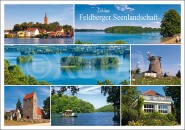 Postkarte Feldberger Seenlandschaft 
