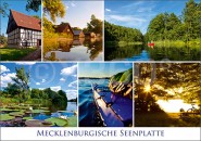 Postkarte Mecklenburgische Seenplatte 