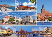 Postkarte Waren Müritz 