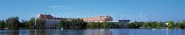 Panoramapostkarte Nürnberg Dutzendteich 