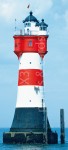 XL-Postkarte Leuchtturm Roter Sand 