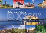Postkarte Ostseeinsel Rügen 