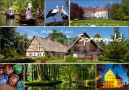 Postkarte Grüße aus dem Spreewald 