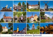 Postkarte Gruß aus dem schönen Spreewald 