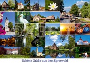 Postkarte Schöne Grüße aus dem Spreewald 