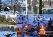 Postkarte Grüße aus dem Spreewald Winter 