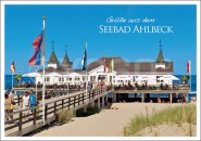 Postkarte Seebad Ahlbeck 