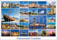 Postkarte Ostseeinsel Usedom 