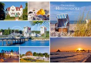 Postkarte Ostseebad Herimngsdorf 