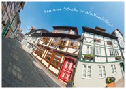 Postkarte WF Krumme Strasse 