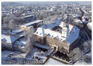 Postkarte WF Winterschloss aus der Luft 