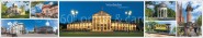 Panoramapostkarte Wiesbaden Impressionen 