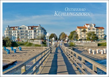 Postkarte Ostseebad Kühlungsborn Steg 