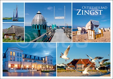 Postkarte Ostseeheilbad Zingst 
