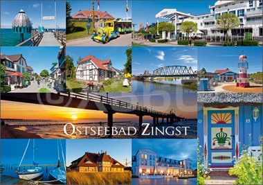 Postkarte Ostseebad Zingst 