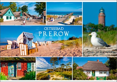 Postkarte Ostseebad Prerow 