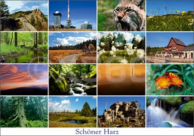 Postkarte Schöner Harz 