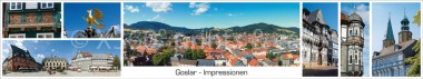 Panoramapostkarte Goslar Impressionen 