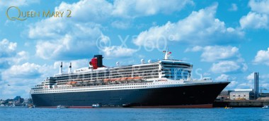 XL-Postkarte Queen Mary II 