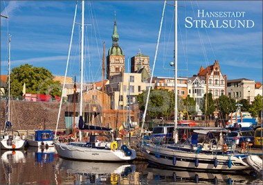 Postkarte Hansestadt Stralsund 