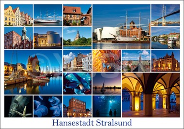 Postkarte Stralsund 