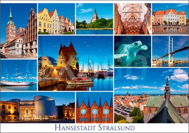 Postkarte Stralsund 