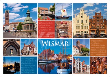Postkarte Wismar 